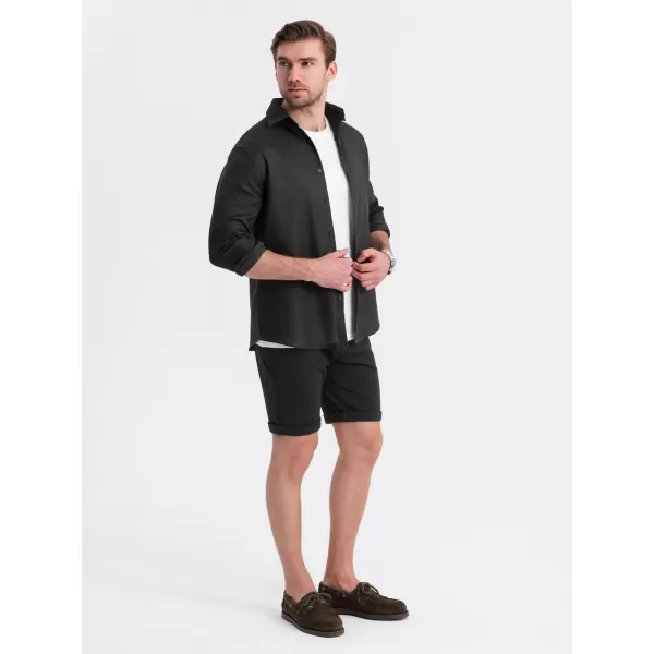  Rövidnadrág OMBRE OM-SRCS-0170 FEKETE 