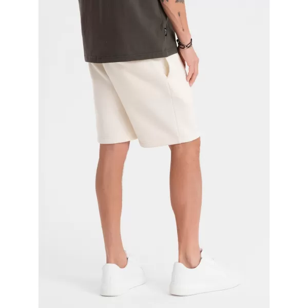  Férfi rövidnadrág OMBRE OU-SRBC-0101 KRÉM 