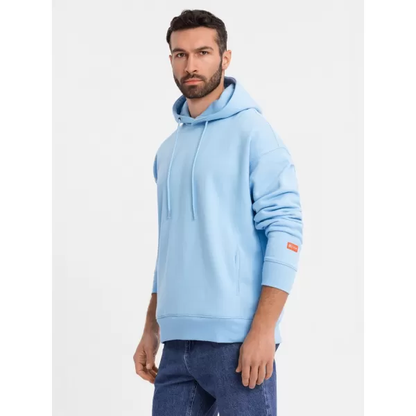  Férfi pulóver OMBRE OU-SNBC-0105 KÉK 