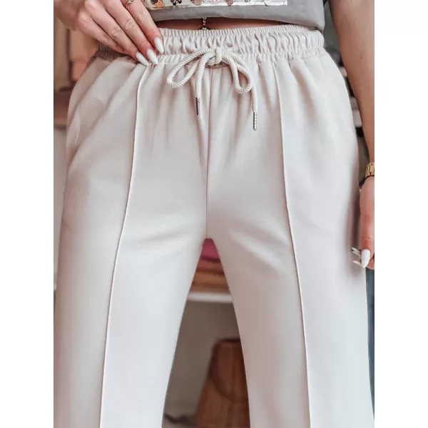  Hölgyek nadrágja DSTREET DRESSANIK UY2702 BÉZS 