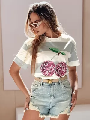 Hölgyek rövidnadrágja DSTREET LIKE A STAR SY0487 KÉK