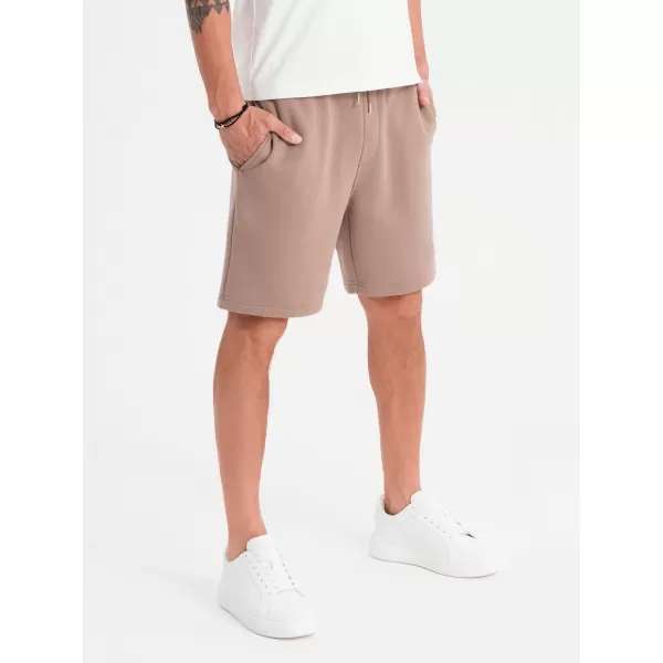  Férfi rövidnadrág OMBRE OU-SRBC-0101 BARNA 