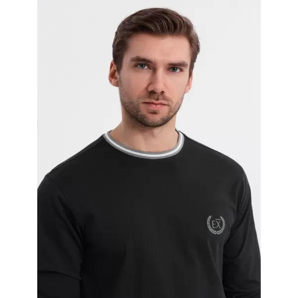  Ing OMBRE OM-LSCL-0128 FEKETE 