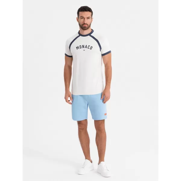 Férfi rövidnadrág OMBRE OU-SRBC-0101 KÉK 