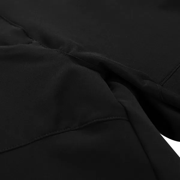  Női softshell rövidnadrág ALPINE PRO BAKA FEKETE 
