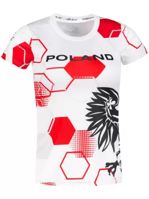 Női funkcionális T -piró prémium ALTISPORT VOJ/ALW036PL/TR01 HEXA-WH