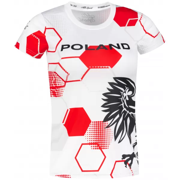  Női funkcionális T -piró prémium ALTISPORT VOJ/ALW036PL/TR01 HEXA-WH 