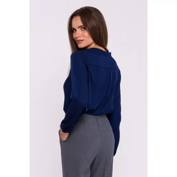  Női blúz STYLOVE S375 SÖTÉTKÉK 