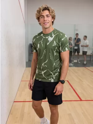 Férfi funkcionális T -piró prémium ALTISPORT VOJ/ALM052TR01 KHAKI