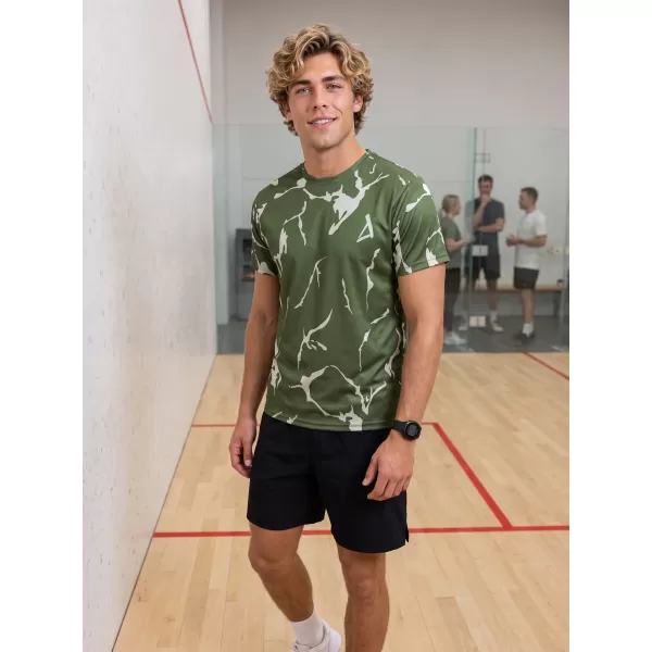 Férfi funkcionális T -piró prémium ALTISPORT VOJ/ALM052TR01 KHAKI 