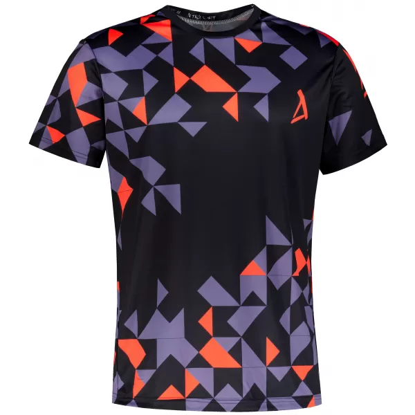  Férfi funkcionális T -piró prémium ALTISPORT VOJ/ALM108TR01 FEKETE -ORANGE 