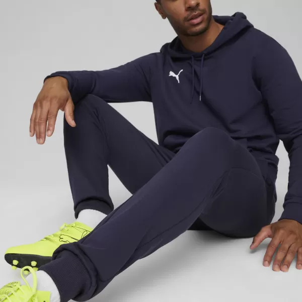 Nadrág PUMA TEAMGOAL CASUALS PANTS 658598_06 PUMA NAVY/PUMA WHITE 