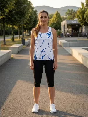 A nők funkcionális tankja a prémium teteje ALTISPORT VOJ/ALW052TIL01 FEHÉR