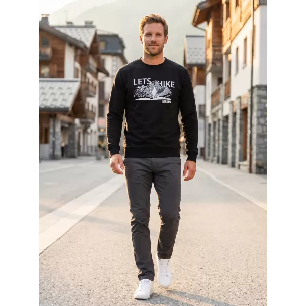  Férfi pulóver ALTISPORT ALM190406 FEKETE 