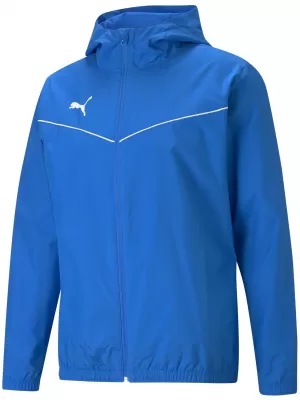 Kabát PUMA TEAMRISE ALL WEATHER JACKET 657396_02 ELEKTROMOS KÉK LIMONÁDÉ