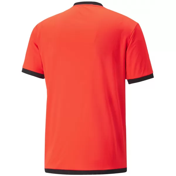  Labdarúgó mez PUMA TEAMLIGA REFEREE JERSEY 705452_19 RED BLAST/ PIROS ROBBANTÁS/PUMA FEKETE 