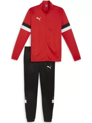 Pályafutás PUMA TEAMRISE TRACKSUIT 658653_01 PUMA PIROS/PUMA FEKETE
