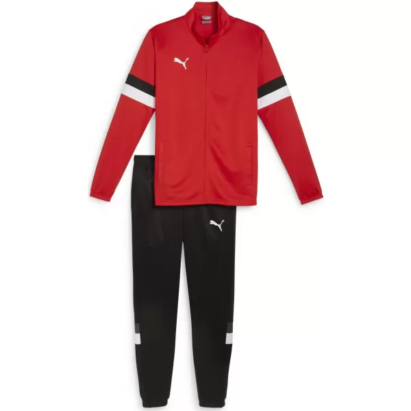  Pályafutás PUMA TEAMRISE TRACKSUIT 658653_01 PUMA PIROS/PUMA FEKETE 