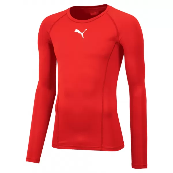  Férfi funkcionális ing PUMA LIGA BASELAYER TEE LS 655920_01 PUMA PIROS 