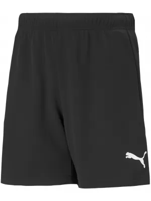 Rövidnadrág PUMA TEAMRISE SHORT JR 704943_04 PUMA FEKETE/PUMA FEHÉR