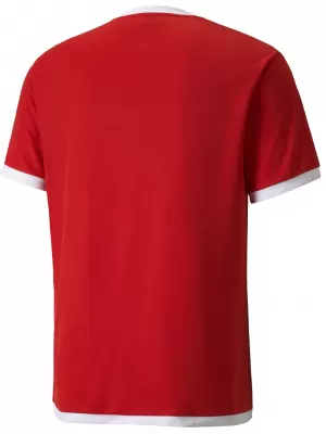 Labdarúgó mez PUMA TEAMLIGA JERSEY 704917_01 PUMA PIROS/PUMA FEHÉR
