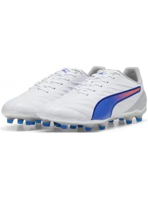 Csizma PUMA KING PRO FG/AG 107862_02 PUMA FEHÉR/BLUEMAZING
