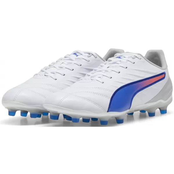  Csizma PUMA KING PRO FG/AG 107862_02 PUMA FEHÉR/BLUEMAZING 