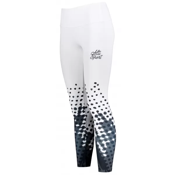  Női Leggings Premium ALTISPORT VOJ/ALW109LEG01 FEHÉR -ÉS -FEKETE 