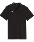 Mens t -phirt gallérral PUMA TEAMGOAL CASUALS POLO JR 658606_03 PUMA FEKETE/PUMA FEHÉR