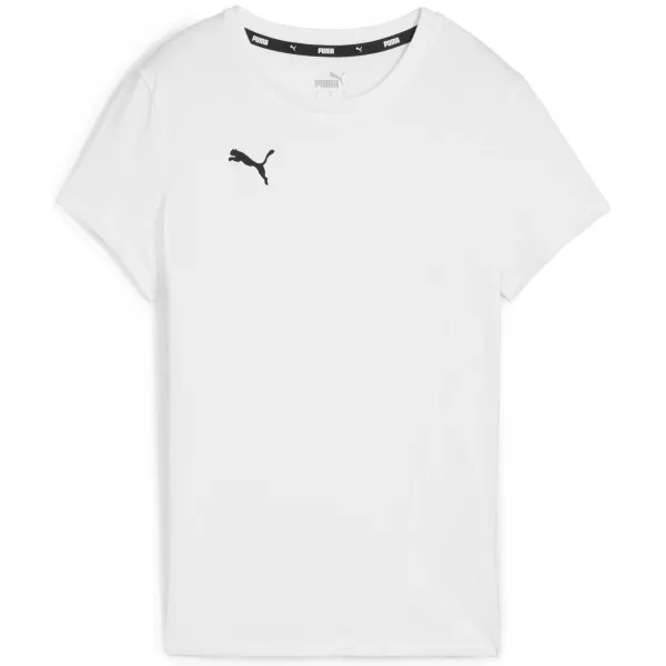  Ing PUMA TEAMGOAL CASUALS TEE WMN 658617_04 PUMA FEHÉR/PUMA FEKETE 