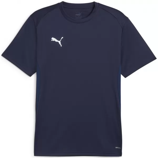  Férfi póló PUMA TEAMGOAL JERSEY 658636_06 PUMA NAVY/PUMA WHITE 