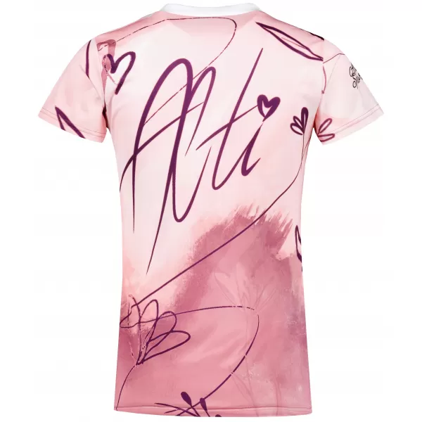  Női funkcionális T -piró prémium ALTISPORT VOJ/ALW083TR01 FEHÉR -PINK 
