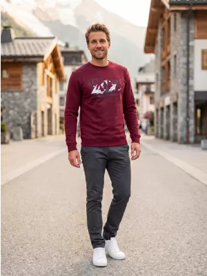 Férfi pulóver ALTISPORT ALM190406 GRÁNÁT