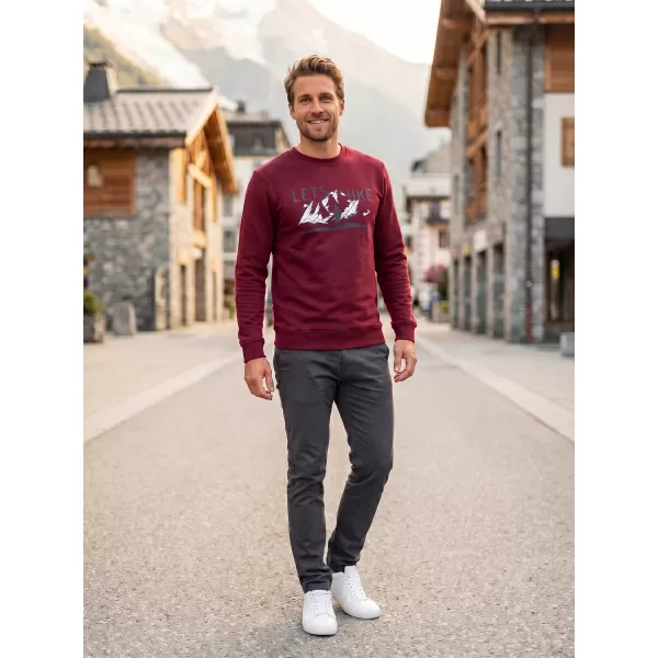  Férfi pulóver ALTISPORT ALM190406 GRÁNÁT 