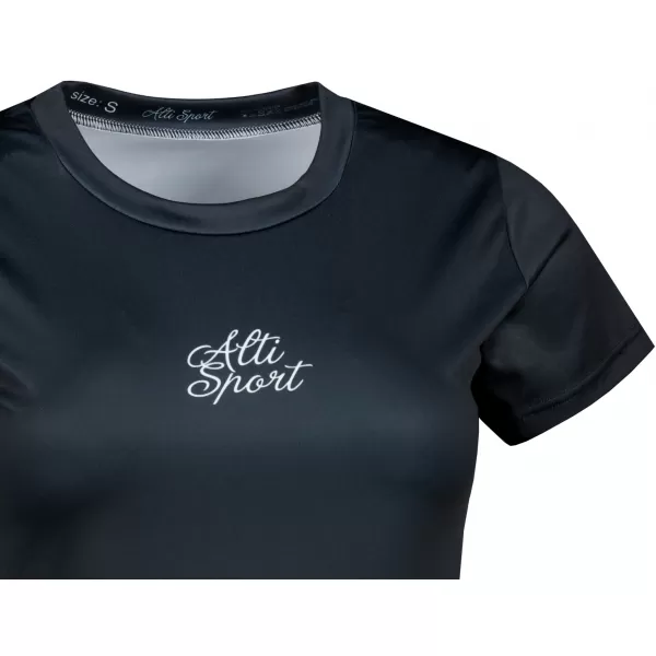  Női funkcionális T -piró prémium ALTISPORT VOJ/ALW090TR01 FEKETE 