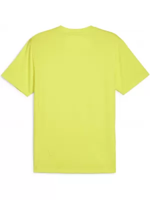Férfi funkcionális ing PUMA TEAMFINAL TRAINING JERSEY 658557_30 ELECTRIC LIME/ ELEKTROMOS MÉSZ/PUMA EZÜST