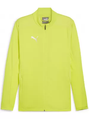 Kabát PUMA TEAMFINAL TRAINING JACKET 658554_30 ELECTRIC LIME/ ELEKTROMOS MÉSZ/PUMA EZÜST