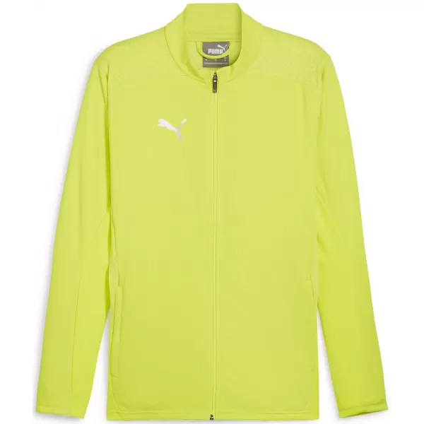  Kabát PUMA TEAMFINAL TRAINING JACKET 658554_30 ELECTRIC LIME/ ELEKTROMOS MÉSZ/PUMA EZÜST 
