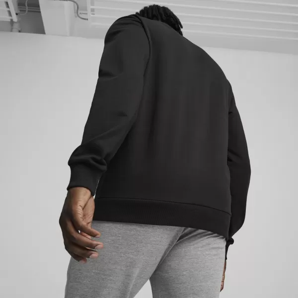  Férfi pulóver PUMA TEAMGOAL CASUALS CREW NECK S 658592_03 PUMA FEKETE/PUMA FEHÉR 