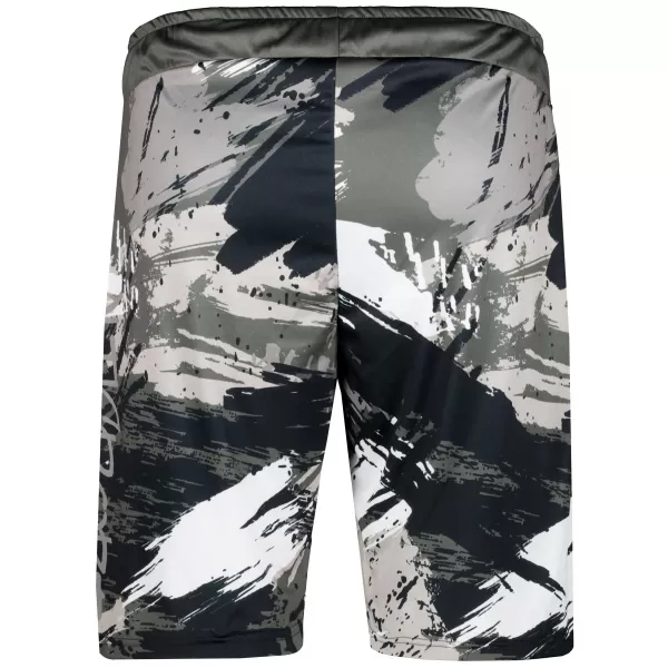  Férfi funkcionális rövidnadrág prémium ALTISPORT VOJ/ALM014KRA01 FEKETE -GRAY 