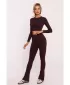 Női leggings MOE M816 BARNA