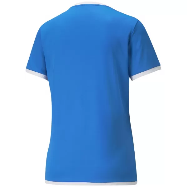  Női funkcionális ing PUMA TEAMLIGA JERSEY W 704934_02 ELEKTROMOS KÉK LIMONÁDÉ 