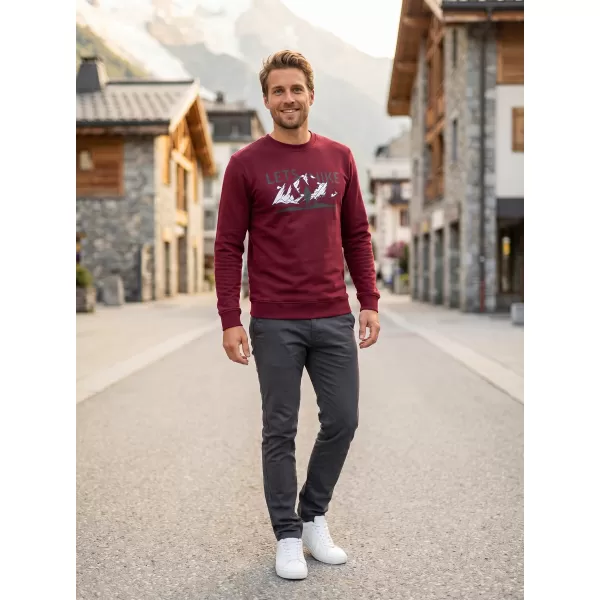  Férfi pulóver ALTISPORT ALM190406 GRÁNÁT 