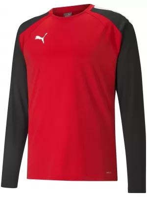 Férfi pulóver PUMA TEAMLIGA TRAINING SWEAT 657238_01 PUMA PIROS/PUMA FEKETE