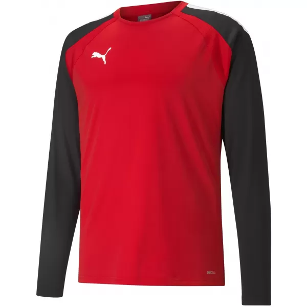  Férfi pulóver PUMA TEAMLIGA TRAINING SWEAT 657238_01 PUMA PIROS/PUMA FEKETE 