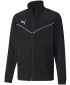 Kabát PUMA TEAMRISE TRG POLY JACKET JR 657393_03 PUMA FEKETE/PUMA FEHÉR