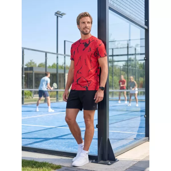  Férfi funkcionális T -piró prémium ALTISPORT VOJ/ALM052TR01 PIROS 