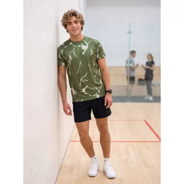 Férfi funkcionális T -piró prémium ALTISPORT VOJ/ALM052TR01 KHAKI 