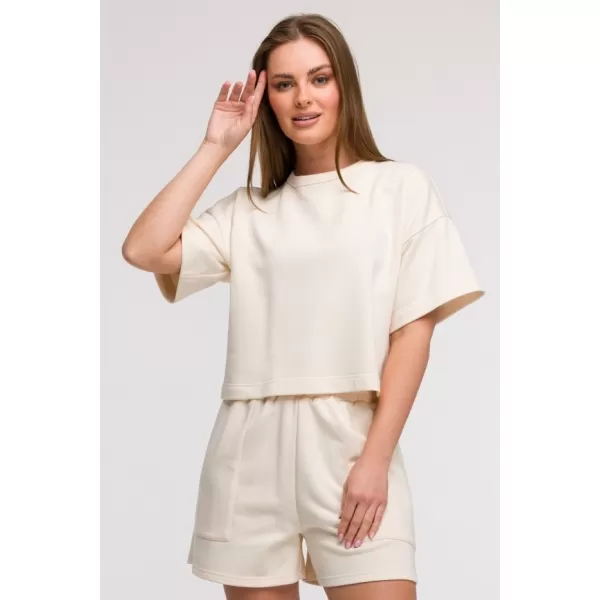  Női pulóver BEWEAR B294 VANÍLIA 