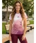 Női funkcionális T -piró prémium ALTISPORT VOJ/ALW083TR01 FEHÉR -PINK